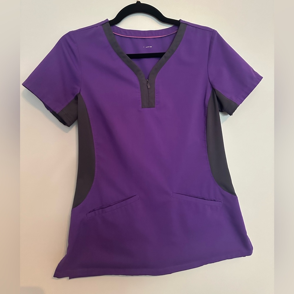 PURPLE SCRUB SET - Picture 5 of 5